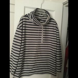 Cowl neck fleece
